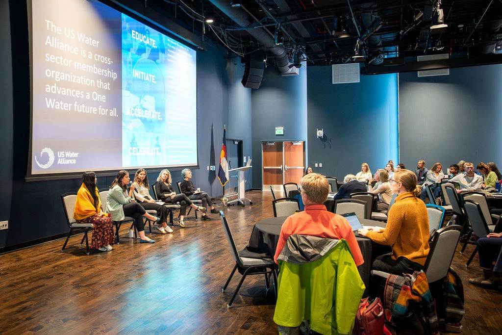 Panelists from local and national water policy organizations share their initiatives.