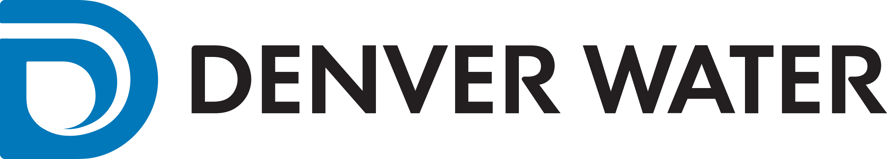 Denver Water logo horz